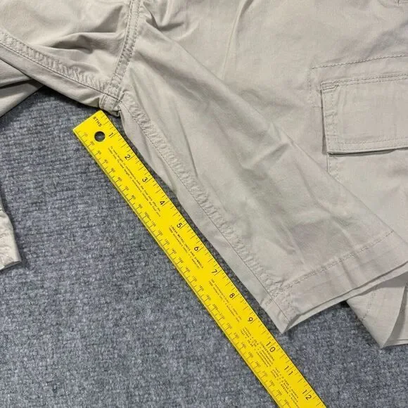 Lee Cargo Shorts Mens 32 Beige Khaki Active Stretch Motion Flex - Picture 6 of 10